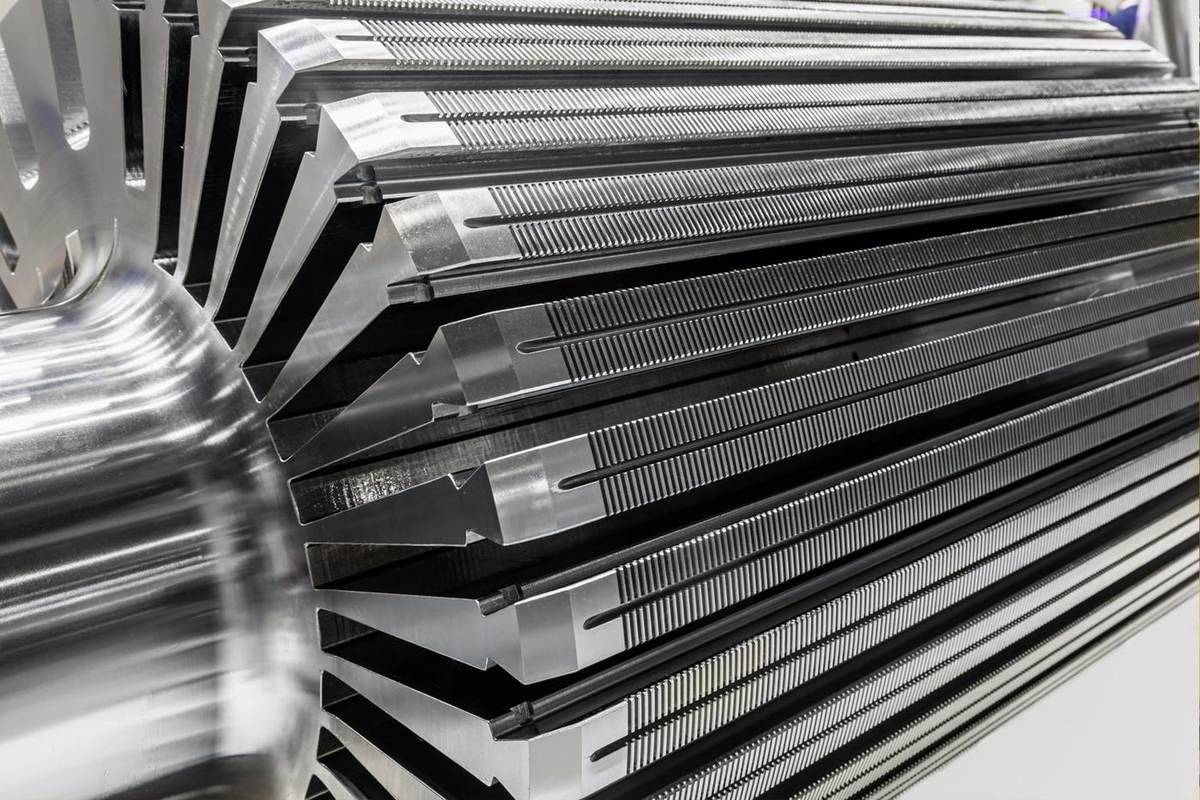 mantenimiento de turbogenerador industrial